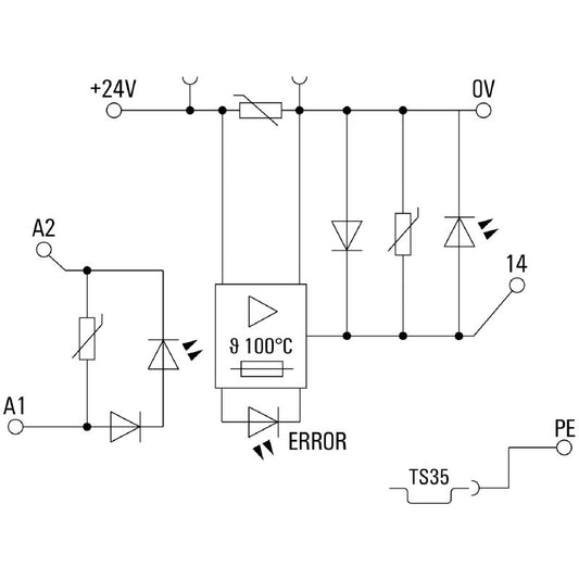 8937970000 - 24VDC Solid-State Relay, 2A, Easy Screw Connection