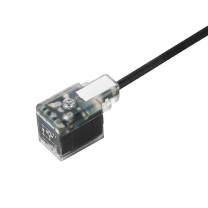 1525731000 - 10m Black PUR Valve Cable, DIN B Plug Design