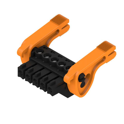 2442530000 - 3.81mm 5-Pole Female Plug Connector, 180° Angle Design  (Pack of 50)