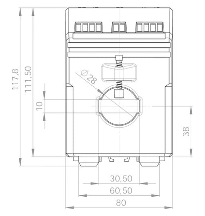 1532050000 - 500A Current Sensor with 0(4)-20mA Output, RoHS Compliant