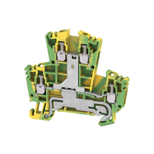 1036300000 - 2-Level Green/Yellow PE Terminal, 62.5mm Depth, 400V Rated  (Pack of 50)