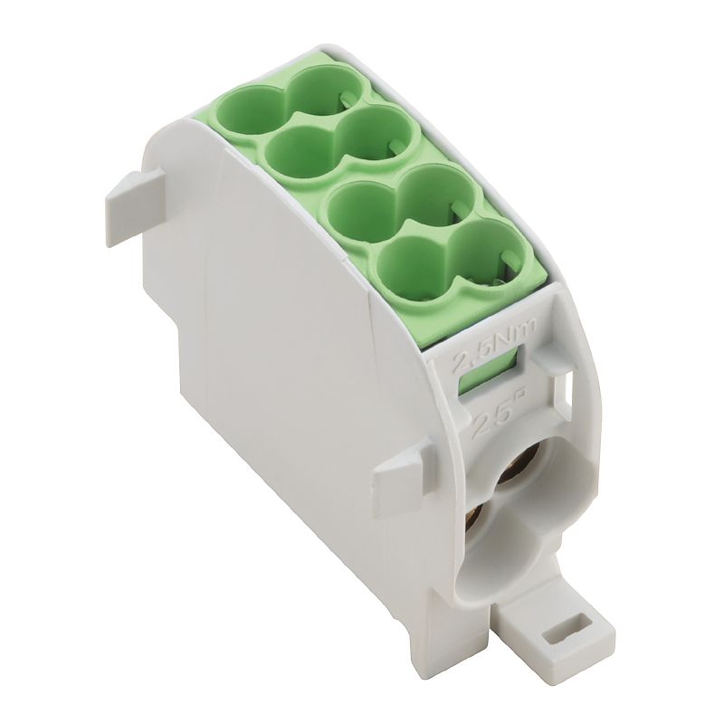 1560650000 - Green 4-Connection Terminal Block, 49.3mm Depth, 152A Capacity  (Pack of 5)