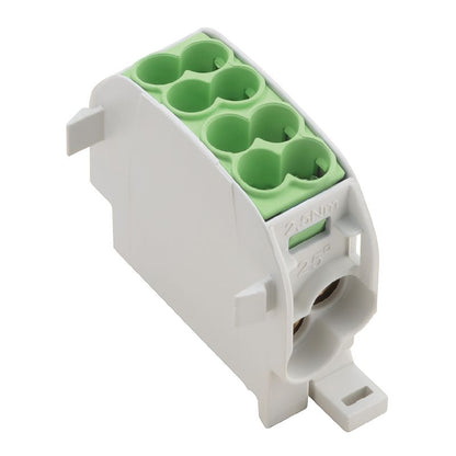 1560650000 - Green 4-Connection Terminal Block, 49.3mm Depth, 152A Capacity  (Pack of 5)
