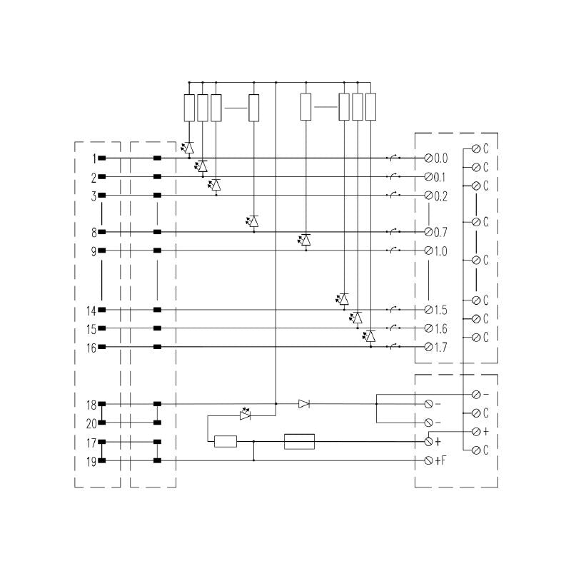 1431700000 - 24V 2-Wire LED Interface with Status Indication