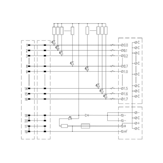 1431700000 - 24V 2-Wire LED Interface with Status Indication
