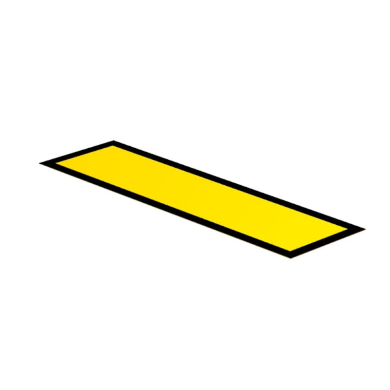 1686200000 - Yellow Self-Adhesive Labels 11mm x 38mm, Pack of 25  (Pack of 25)