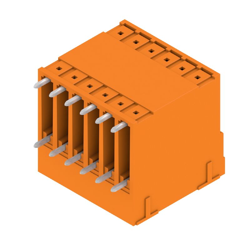 1972830000 - 12-Pole 3.81mm Male Header Connector with Orange Housing  (Pack of 48)