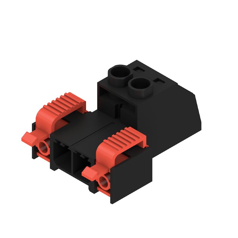 1950880000 - 7.62mm Male Plug PCB Connector, 180° Orientation, 6mm² Clamping  (Pack of 100)