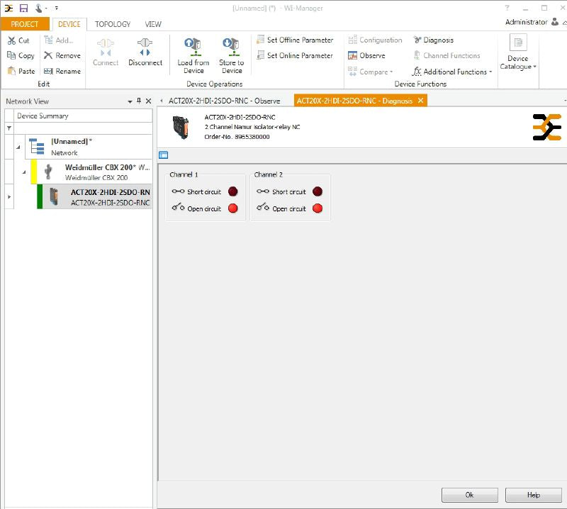 8965380000 - Dual-Channel Isolated Signal Converter for Explosive Zones