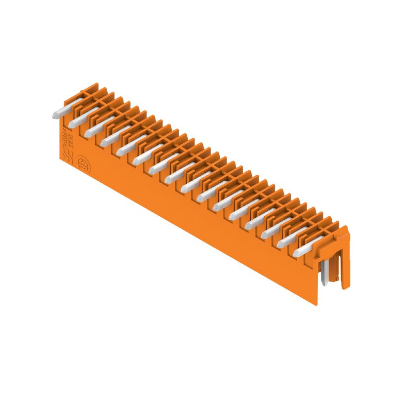 1597350000 - 3.50mm 16-Pole THT PCB Connector, Orange, 90° Angle  (Pack of 50)