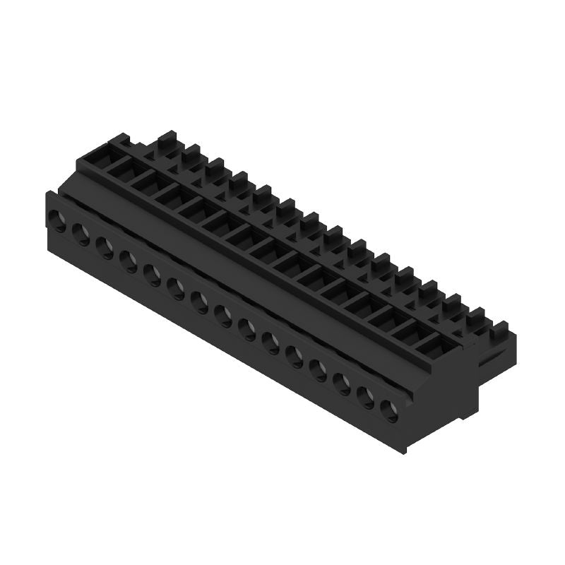 1899500000 - 3.81mm PCB Female Connector, 15 Poles, 90° Angle  (Pack of 50)