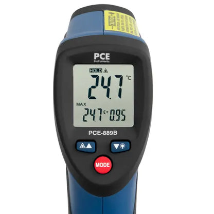 PCE-889B - Non-Contact Infrared Thermometer with 30:1 Optical Resolution