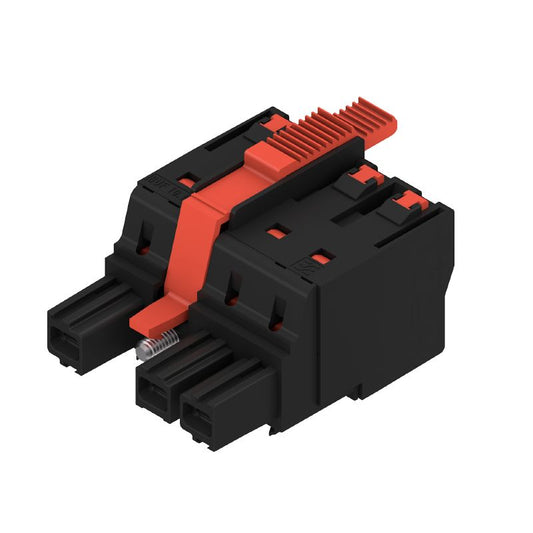 2493250000 - 10.16mm Female PCB Connector, 3 Poles, 180° Angle  (Pack of 28)