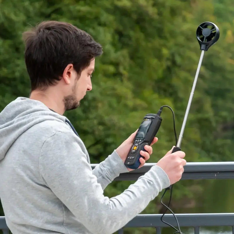 PCE-AM 45 - Advanced Climate Meter with Wind Speed & Direction Features