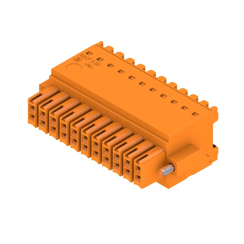 1277770000 - 22-Pole Female PCB Connector, 180° Angle, Push-In Mechanism  (Pack of 36)