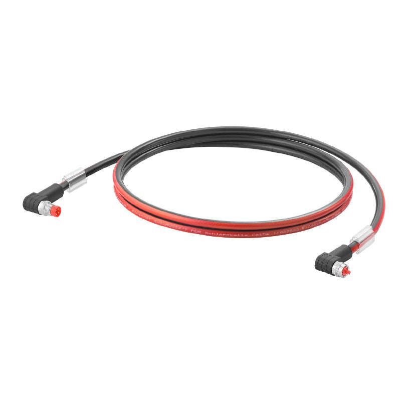 2717810030 - 3m PUR Dragline Cable with M8 Angled Pins