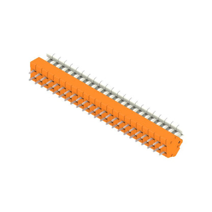 1958500000 - 5mm PCB Terminal Set, 23 Poles, 135° Angle, Orange  (Pack of 50)