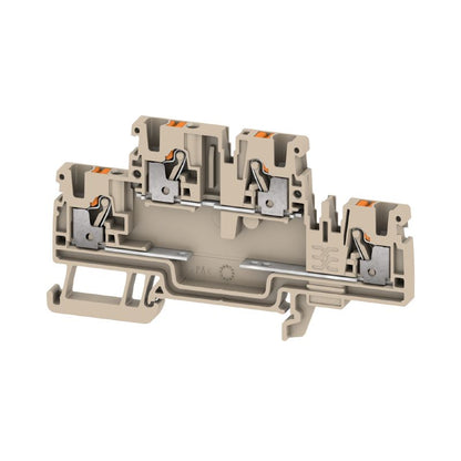 2704360000 - 2.5mm² PUSH IN Terminal Block for 500V Connections  (Pack of 50)
