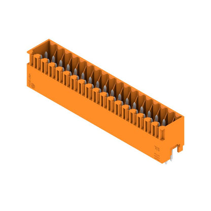 1728940000 - 36-Pole 3.50mm Orange PCB Connector with Closed Side Design  (Pack of 24)