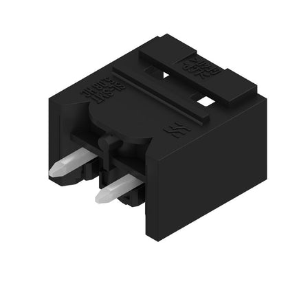 1838210000 - 5.08mm 2-Pole Male PCB Connector, 180° Angle, Tinned Pins  (Pack of 100)