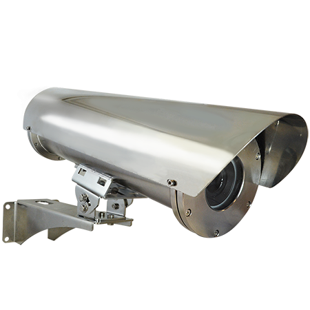 PMAX-0210 POE Stainless Steel Housing with Heater, Fan and Bracket