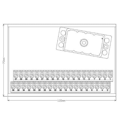 1480760000 - 38-Pole RoHS Compliant Female Connector with ELCO Design