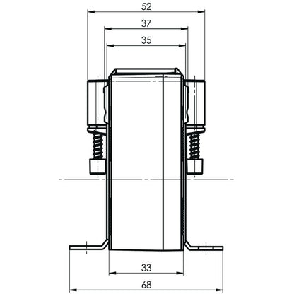 1482070000 - Closed Current Transformer 500A, 5A, 0.5 Accuracy