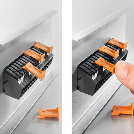 1288470000 - OMNIMATE 4mm² Feed-Through Terminal with Direct Mounting  (Pack of 100)