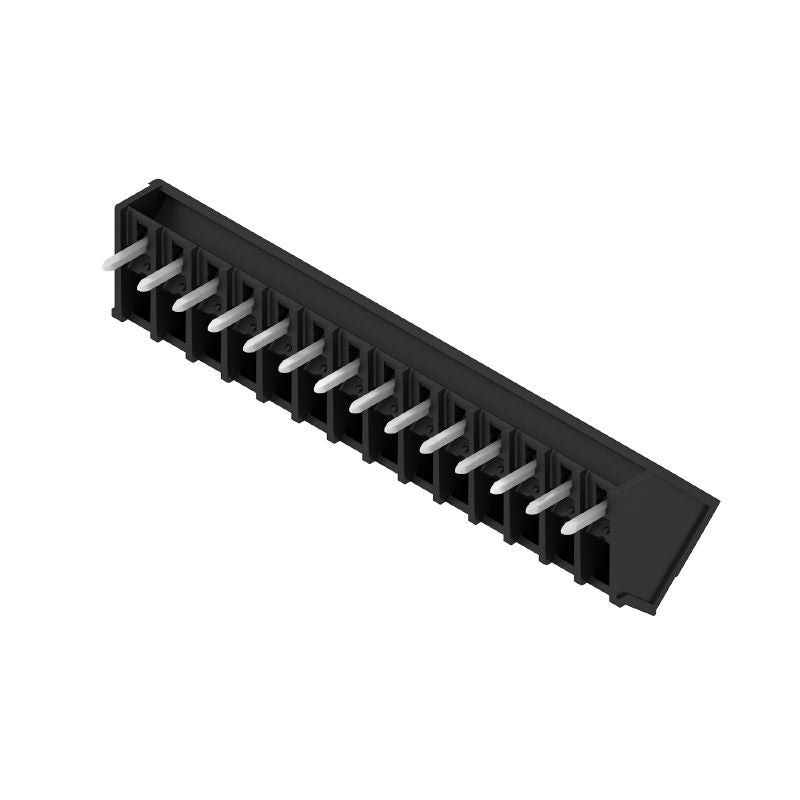 1976710000 - 14-Pin PCB Connector with Black Housing, 3.2mm Solder Pins  (Pack of 50)