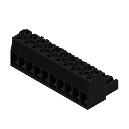 1955490000 - 5mm Female Plug-In Connector, 10 Poles, 180° Angle  (Pack of 36)
