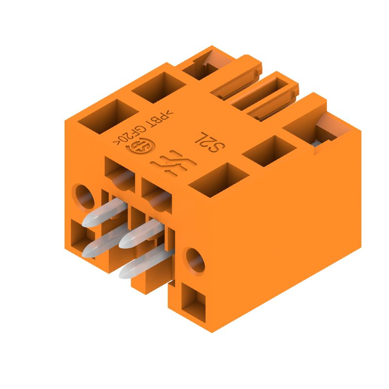 2941840000 - 4-Pole 3.5mm PCB Connector, 180° Angle, Solder Pins  (Pack of 132)