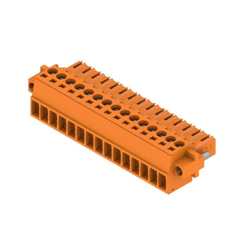 1606770000 - 3.50mm 15-Pole Female PCB Connector, 180° Angle  (Pack of 30)