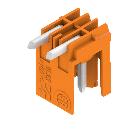 1597210000 - 3.50mm Male Header Connector, 2 Poles at 90° Angle  (Pack of 100)