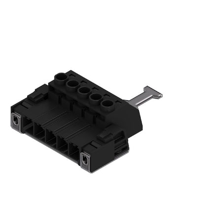 1932480000 - 5-Pole 7.62mm Male PCB Connector with 180° Outlet  (Pack of 25)