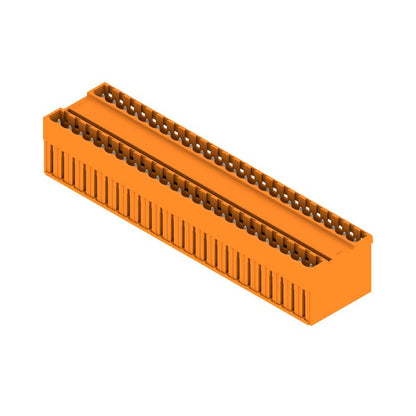 1615030000 - 48-Pole Orange PCB Connector, 5mm Pitch, 3.2mm Pins  (Pack of 10)