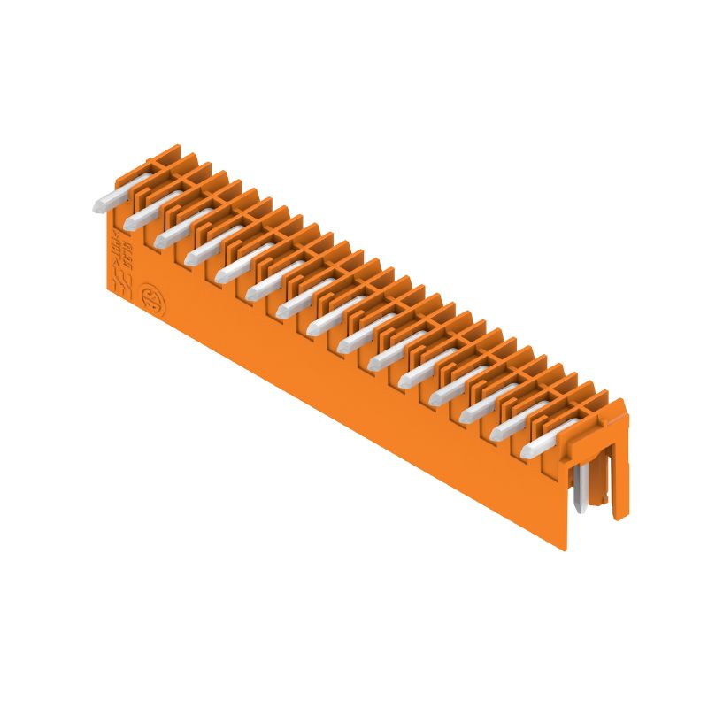 1597340000 - 15-Pole 3.50mm Male Header Connector, 90° Angled Design  (Pack of 50)