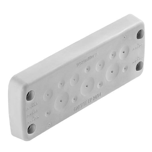 2779320000 - Grey TPE Cable Entry Plate, 58mm x 149.6mm, IP66 Rated  (Pack of 10)