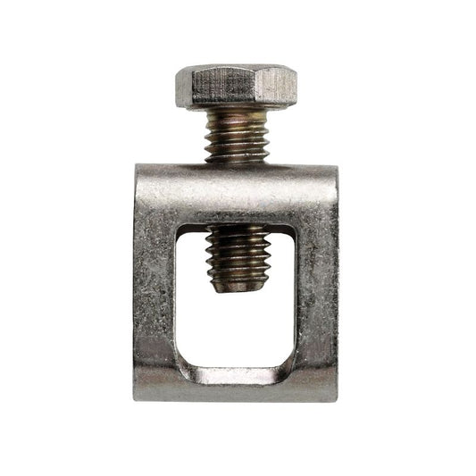 0266500000 - Silver Steel Clamping Yoke for Bus-Bar, 35 mm², 14 mm Width  (Pack of 20)