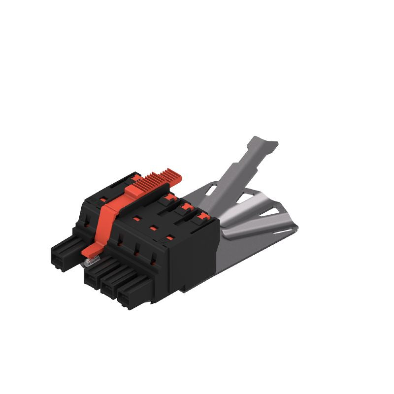 2627950000 - 4-Pole 10.16mm PCB Connector with 180° Push-In Connection  (Pack of 20)