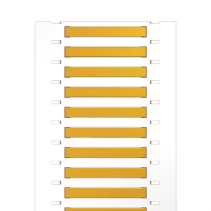 2621770000 - Yellow Conductor Markers for 1.6-3.2mm Wires, 49.8 x 5.2mm  (Pack of 1000)