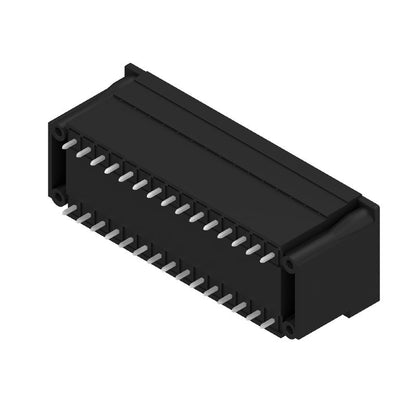 1031640000 - 30-Pole 3.81mm Black PCB Connector with 180° Elbow  (Pack of 20)