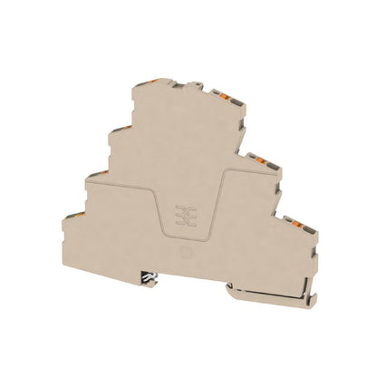 2434370000 - Multi-Level 2.5mm² Terminal, 800V, Dark Beige, 22A  (Pack of 50)