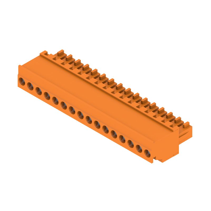 1940330000 - 3.81mm 16-Pole PCB Connector with 270° Outlet  (Pack of 50)