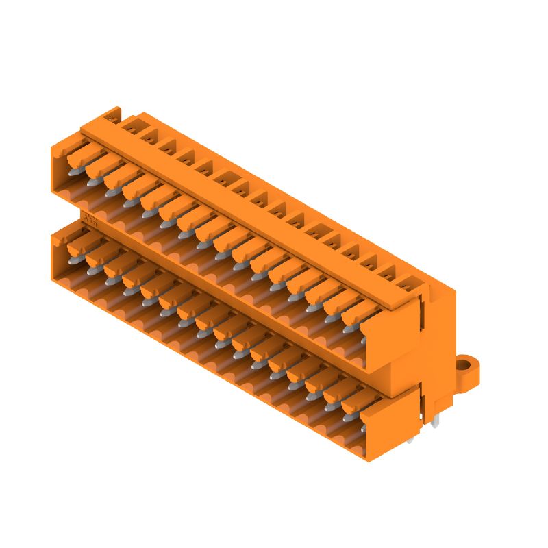 1633730000 - 3.50mm 34-Pole PCB Connector, 90° Angle, Tinned Pins  (Pack of 10)