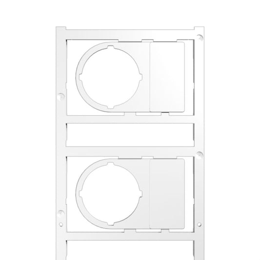 1428190000 - 56x36mm White Self-Adhesive Markers, 20-Pack  (Pack of 20)