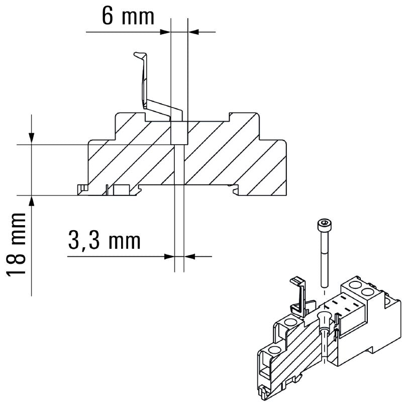 7760056349 - Compact 2 CO Relay Socket, 8A, Easy Installation  (Pack of 10)