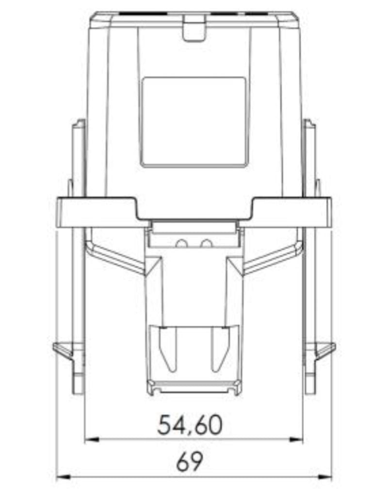 2753260000 - 600A Split-Core Current Transformer for Indoor Use