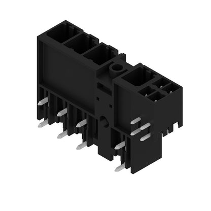 1090130000 - 7.62mm Male PCB Connector, 4-Pole, Black Finish  (Pack of 36)