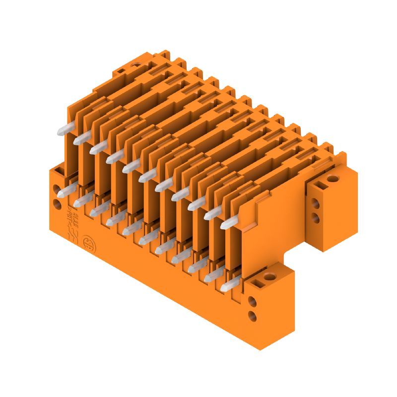 1669660000 - 3.50mm 22-Pole THT Connector with Flange and 90° Angle  (Pack of 10)