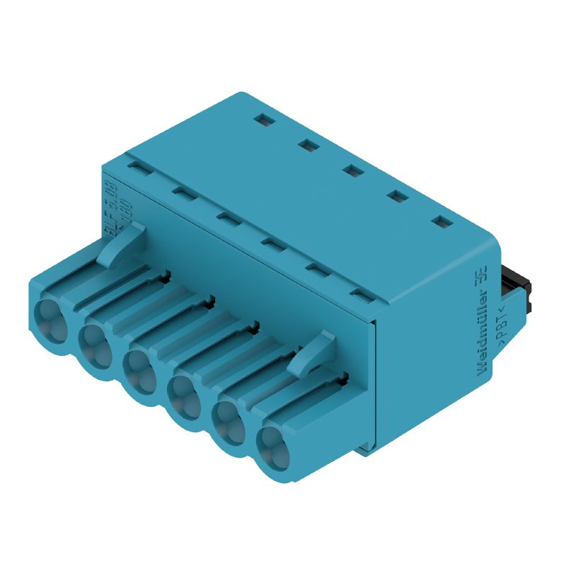 1218560000 - 5.08mm Female PCB Connector with 6 Poles, 180° Angle  (Pack of 60)